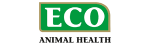 ECO Animal Health logo featuring the acronym 'ECO' in bold green letters, accompanied by the text 'Animal Health Group Plc' in a clean, professional font.