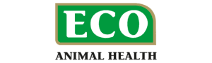 ECO Animal Health logo featuring the acronym 'ECO' in bold green letters, accompanied by the text 'Animal Health Group Plc' in a clean, professional font.