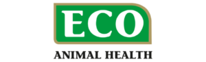 ECO Animal Health logo featuring the acronym 'ECO' in bold green letters, accompanied by the text 'Animal Health Group Plc' in a clean, professional font.