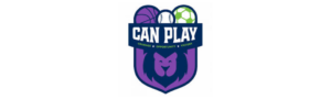 Logo for Can Play, featuring inclusive and dynamic design elements.